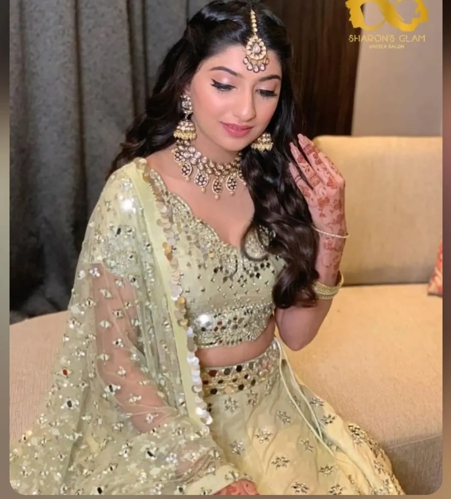 Personalised bridal makeup look by Sharon's Glam